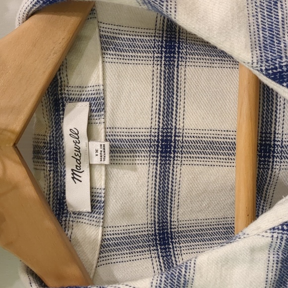 MADEWELL Flannel Crop (W 1X) - Picture 8 of 9